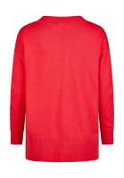 V-neck sweater made of high-quality cotton-cashmere