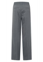 Bundfaltenhose mit Nadelstreifen