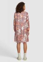 Boho dress with maxi paisley print