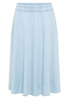 Indigo Tencel blend denim skirt