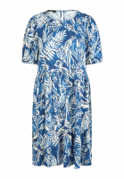 Tropical print dress