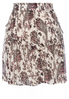 Skirt with paisley print