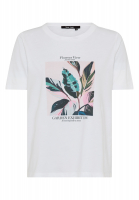 Shirt mit Blätterprint