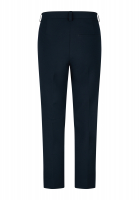 Cropped pants with a slit