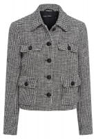 Jacke mit grafischem Jacquard