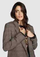 Blazer with classic check pattern