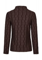 Shirt aus Strukturware