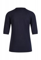 Turtleneck Pullover mit sichtbaren Nähten