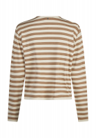 Shirt with decorative round neck