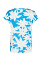 T-Shirt mit Palmenprint