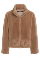 Blouson aus veganem Pelz