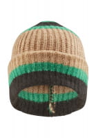 Strickmütze im Streifenlook
