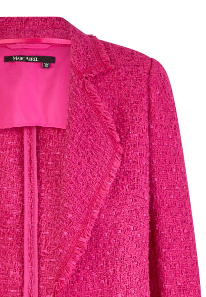 Lässiger Blazer aus Bouclé