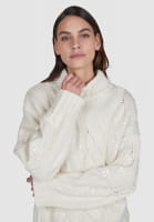 Pullover mit transparenten Pailletten