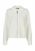 Strickjacke aus Bouclégarn