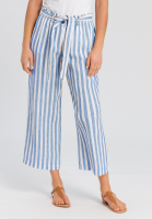 Linen Trouser in striped-look