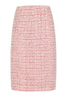 Tweed midi skirt