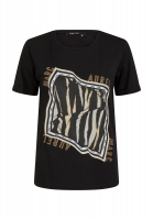 T-Shirt Foulard-Front-Print