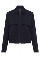 Jacket in elatic twill