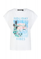 T-shirt with holiday print