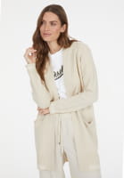 Strickjacke mit Glanz-Details