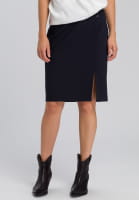 Skirt with a walking slit