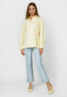 Oversized shirt with striped design