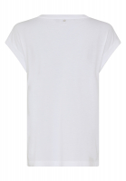 Shirt with bead appliqué