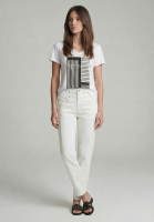 Shirt with geometric print