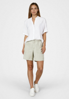 Tunic blouse made from embroidered fabric