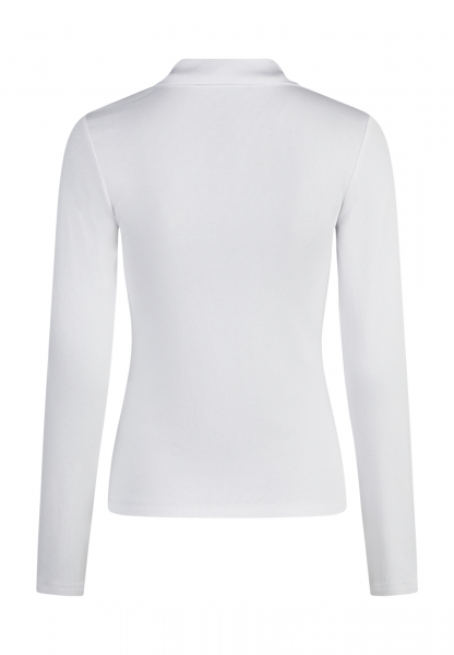 Polo shirt with decorative trim