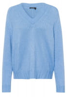 Cashmere sweater with V-neck