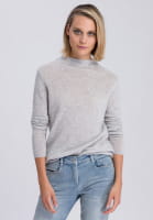 Fine knit sweater in soft material quality