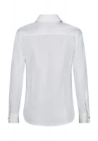 Poplin shirt with pleated details