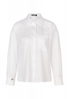 Shirt with patch breast pocket
