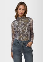 Shirt in Snake-Print