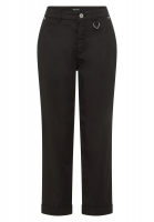 Chino pants with turn-ups