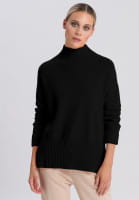 Boxypullover mit Rippendetails