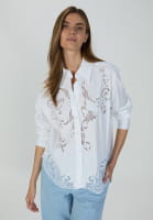 Bluse mit Stickerei