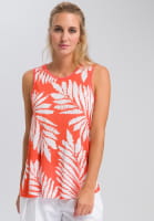 Tanktop mit Blätterdruck