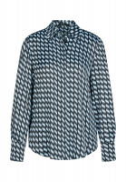 Viscose blouse with graphic print