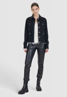 Jeans-style jacket in jersey