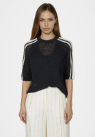 Pullover aus Netz-Struktur