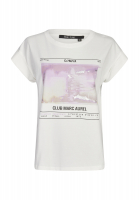 T-shirt with abstract art print