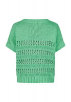 Sweater with ajour pattern