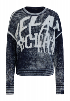 Pullover mit sportivem Druck
