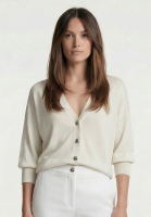 Strickjacke mit Halbarm