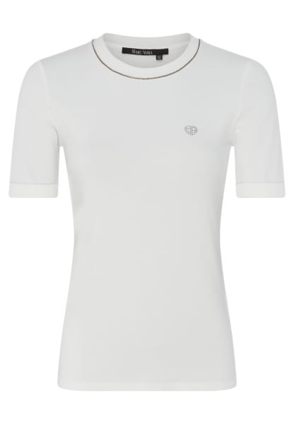 Shirt mit Schmuckketten-Detail