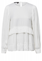 Blouse with ruffle details