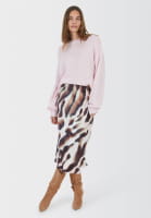 Rock mit abtraktem Animalprint